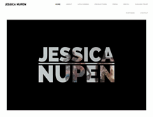 Tablet Screenshot of jessicanupen.com